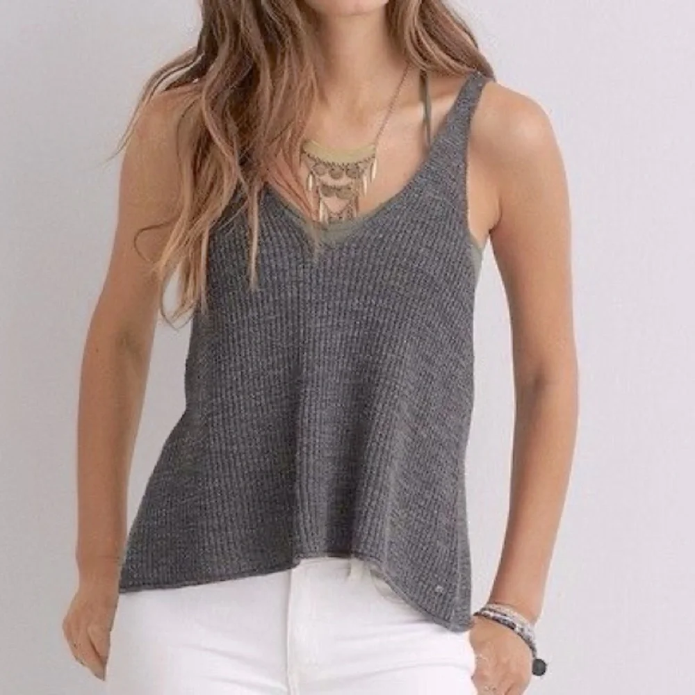 AE Soft & Sexy Sweater Swing Tank